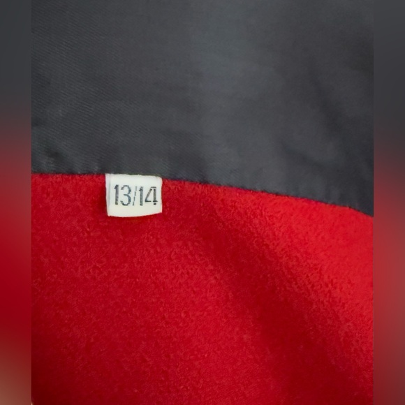 Vintage Red Wool Coat Long Maxi Trench - Picture 8 of 12